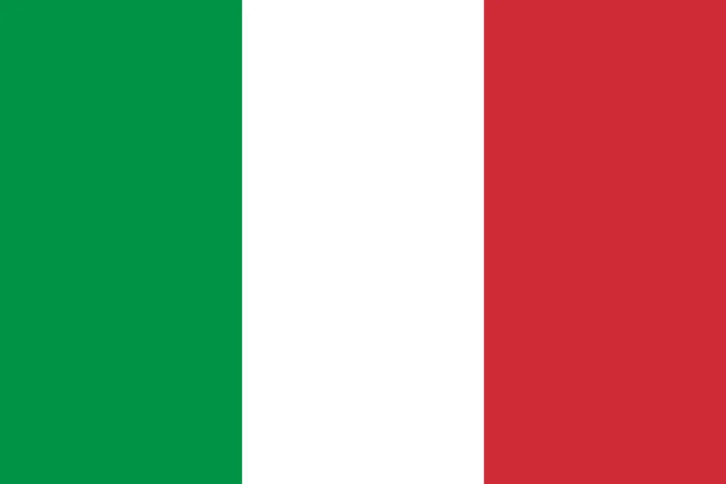 Bandera italiana - Almac&eacute;n europeo de respuesta r&aacute;pida de Deli-Newdexin